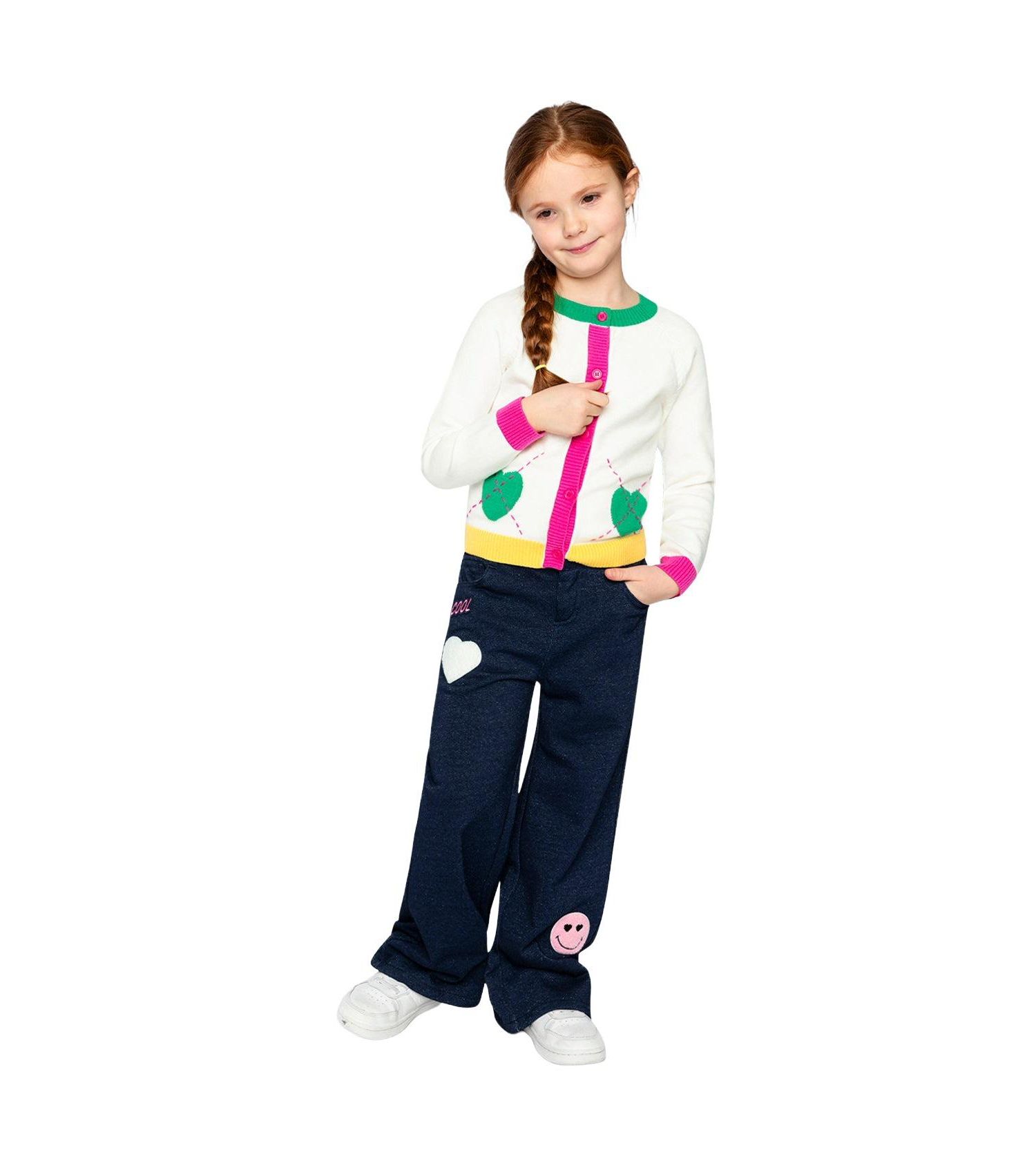 Big Girls (6-14) Knitted Cardigan
