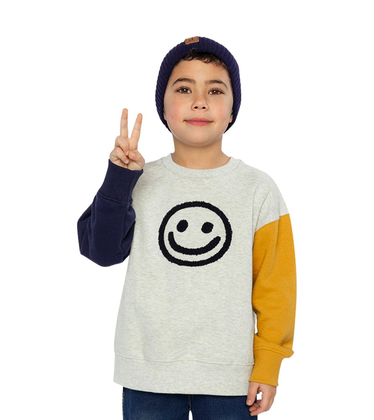Little and Big Boy (6Y - 12Y) Fleece Sweatshirt