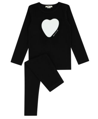 Toddler Girls 2T-5T Heart Star Loungewear Set