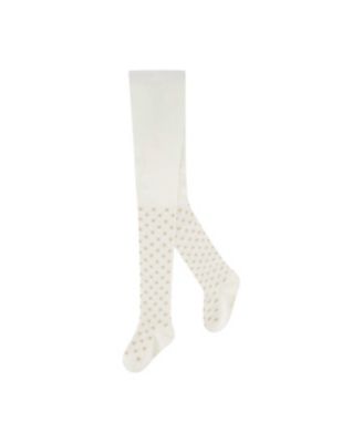 Toddler Girl ( size 3, 4 ) Knit Heart Tights