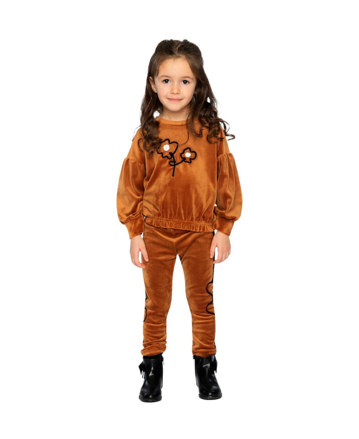 Deux par Little and Big Girl's (6-14) Velvet Leggings