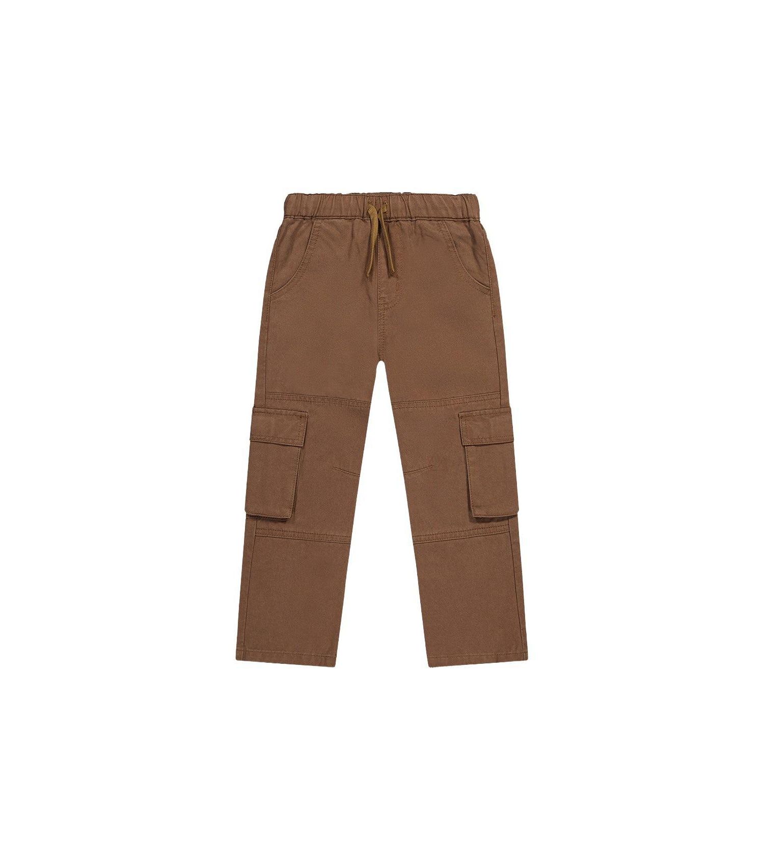 Little Boys (6-12) Twill Pants with Cargo Pockets
