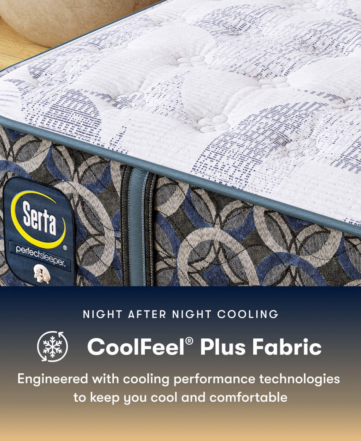 Serta Perfect Sleeper Laguna Coast 14" Extra Firm Tight Top Mattress Set
