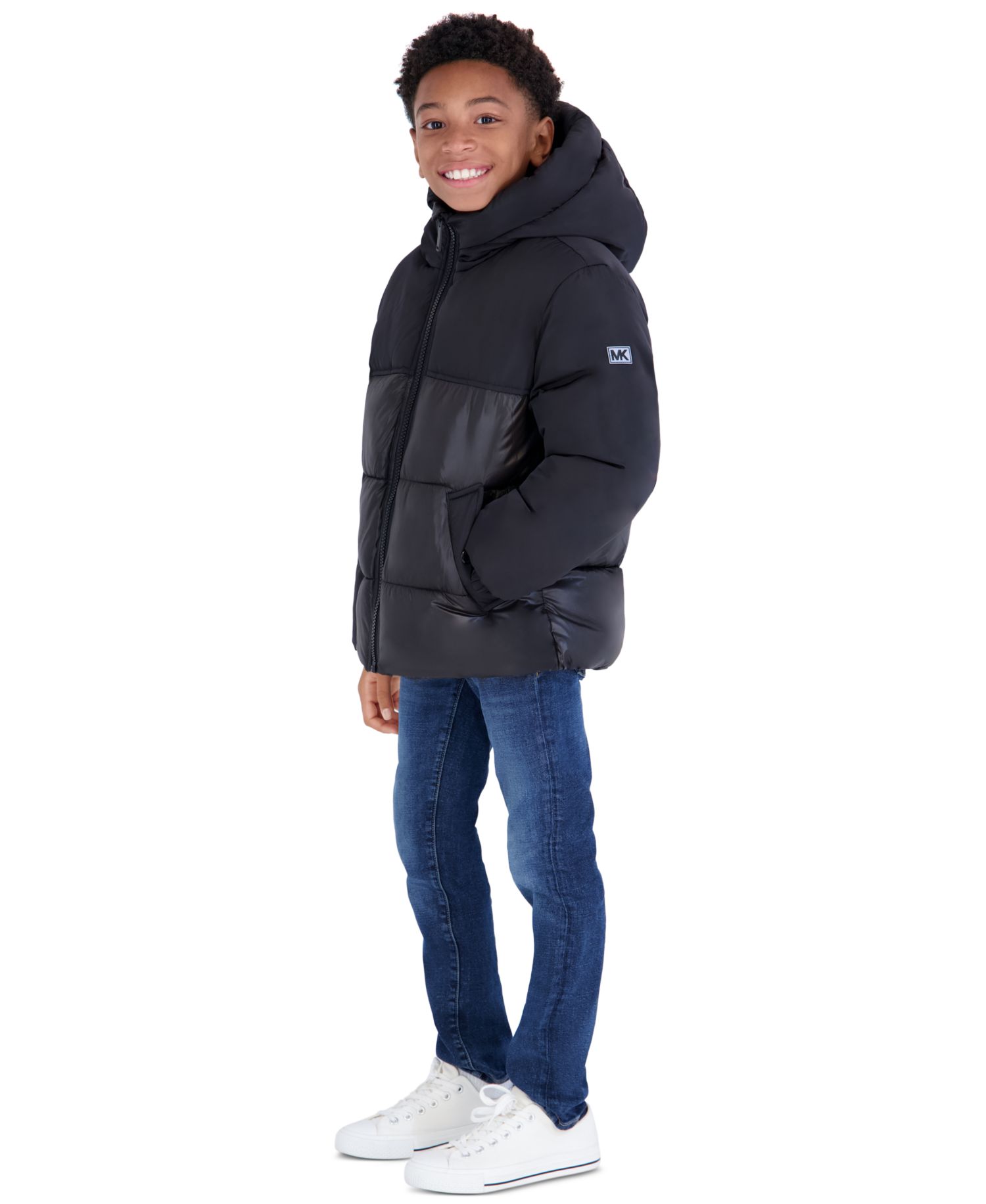 Toddler Boys' 2T-5T Long-Sleeve Puffer Jacket
