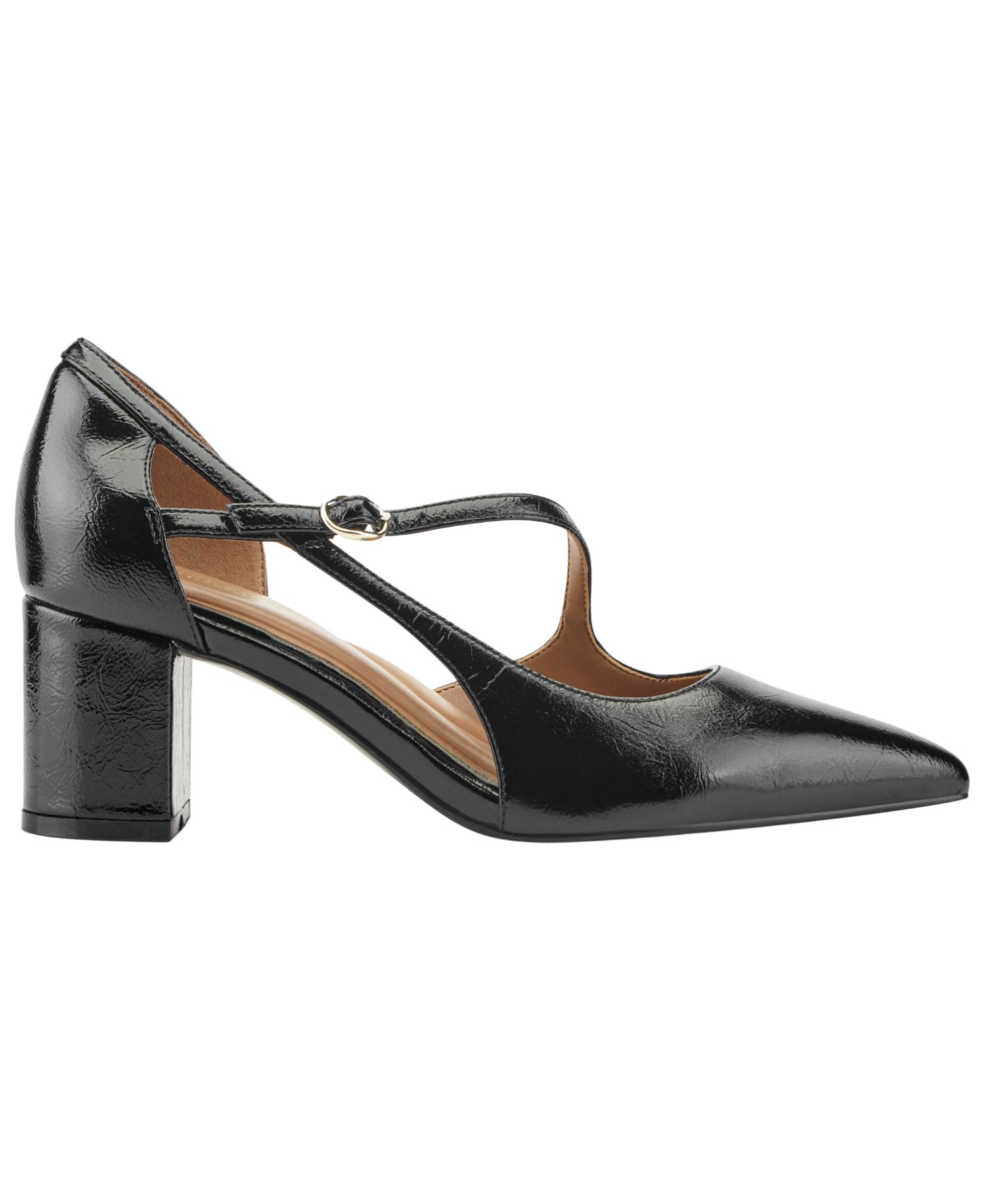 Women's Nerina eFlex Leather d'Orsay Asymmetrical Pumps
