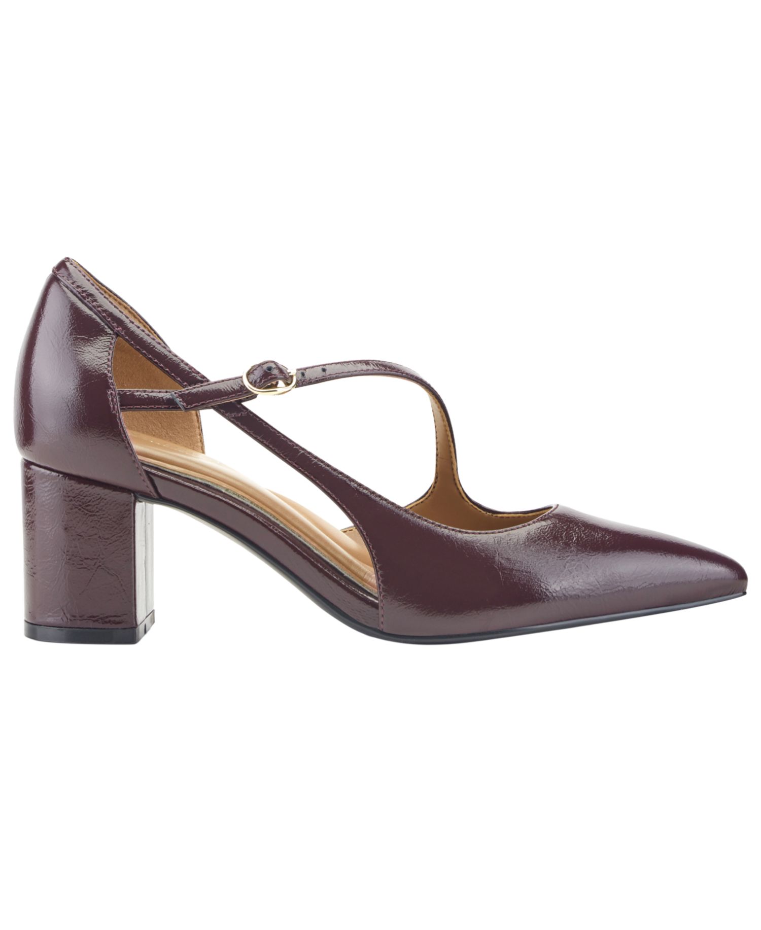 Women's Nerina eFlex Leather d'Orsay Asymmetrical Pumps