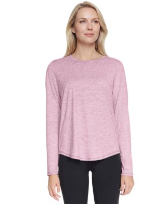 Women's Swift Stripe Long-Sleeve Crewneck T-Shirt