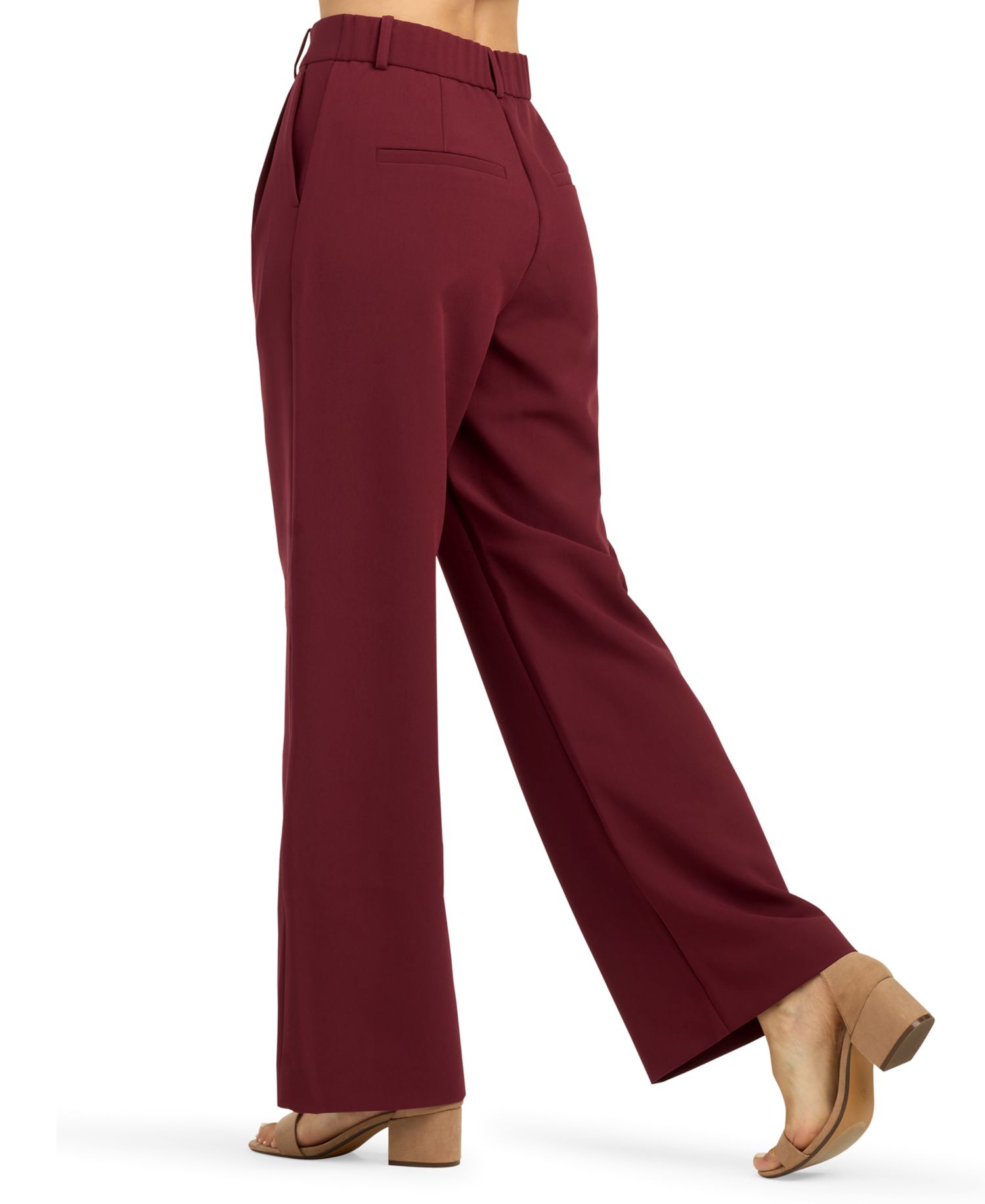 Juniors' Soft Stretch Wide-Leg Pants