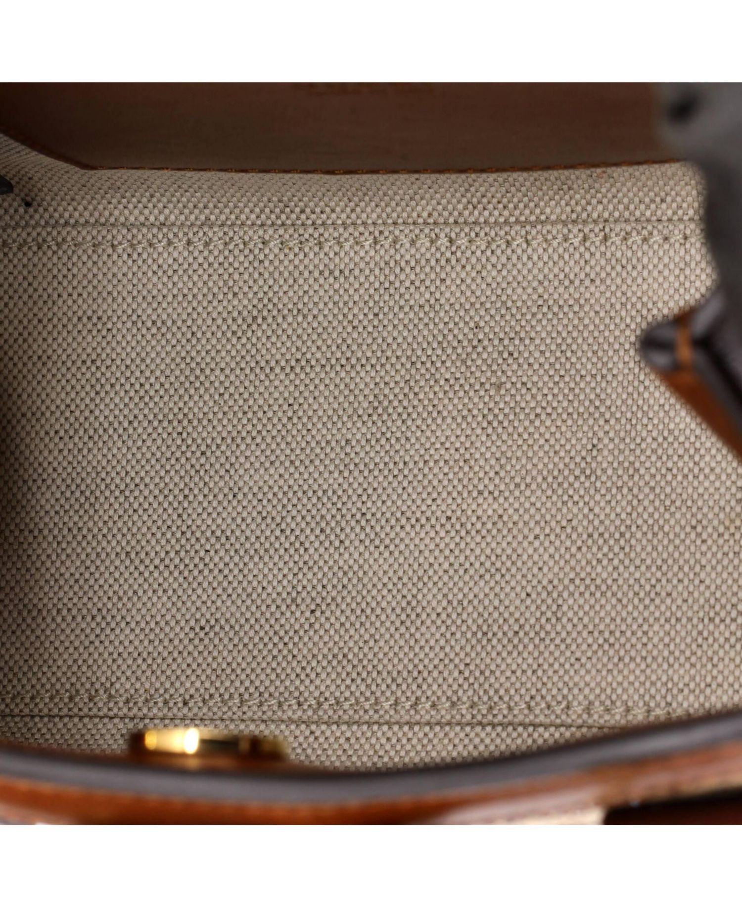 Mini Diana NM Bamboo Handle Tote Crystal Embellished GG Canvas