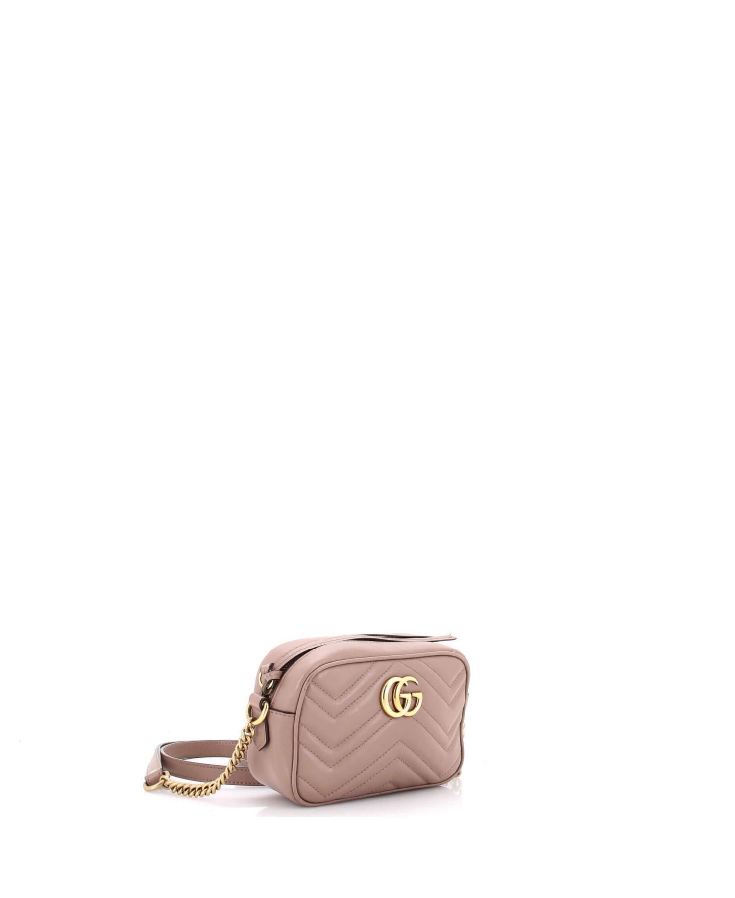 Mini GG Marmont Shoulder Bag Matelasse Leather