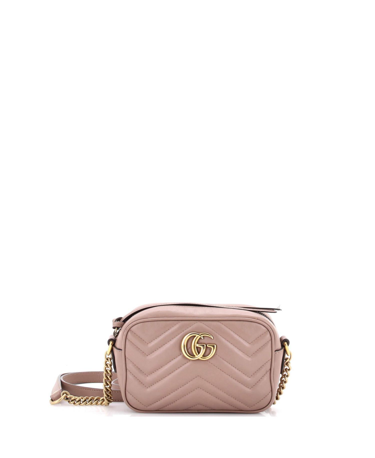 Mini GG Marmont Shoulder Bag Matelasse Leather