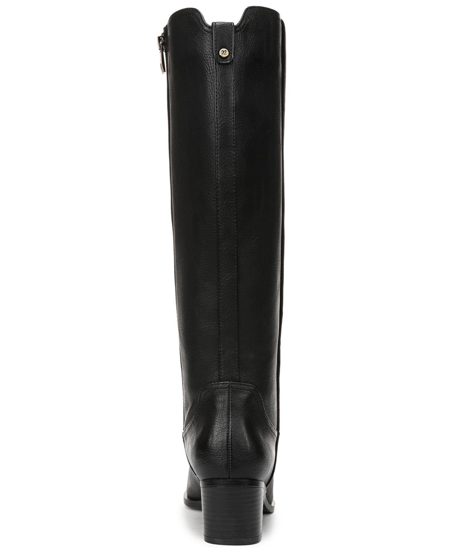 Women's Golden Zipper Tall Boots