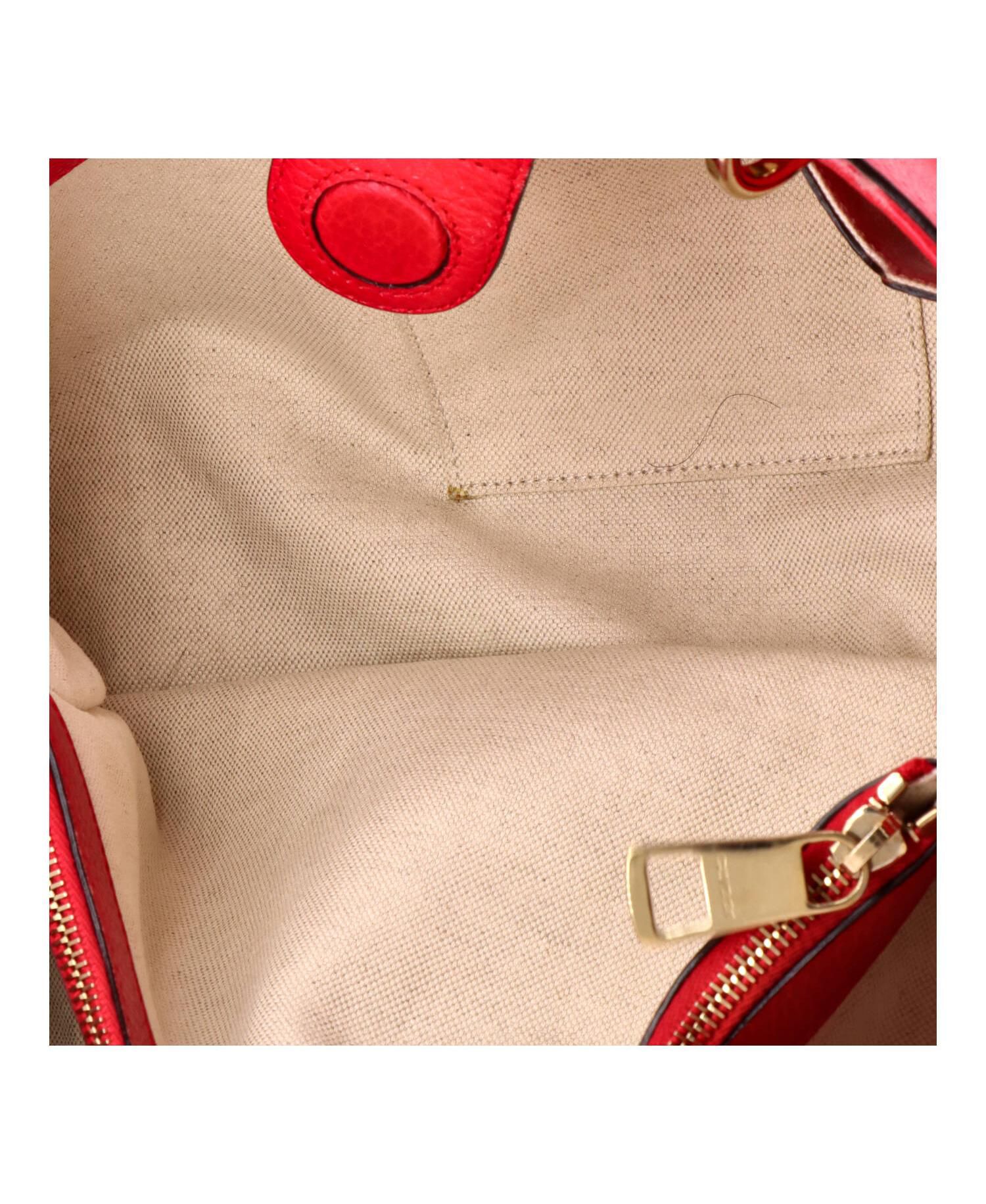 Medium Bamboo Shopper Tote Leather