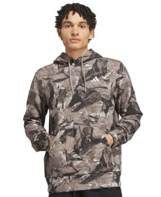Men's Rock Camo Graphic Pullover Hoodie
