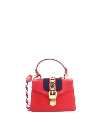 Mini Sylvie Top Handle Bag Leather