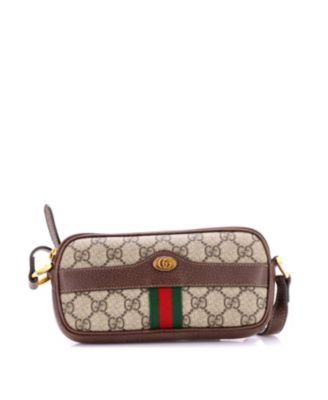 Mini Ophidia Crossbody Bag GG Coated Canvas