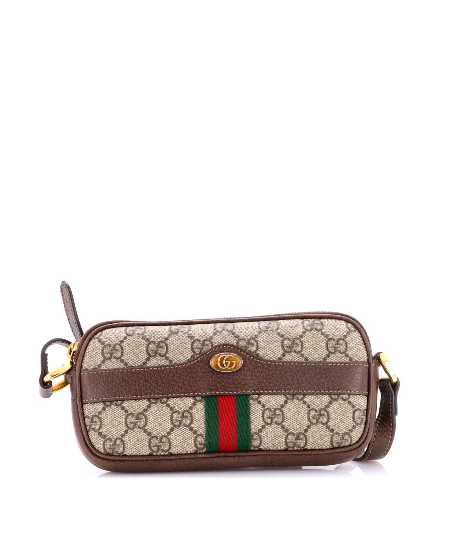 Mini Ophidia Crossbody Bag GG Coated Canvas