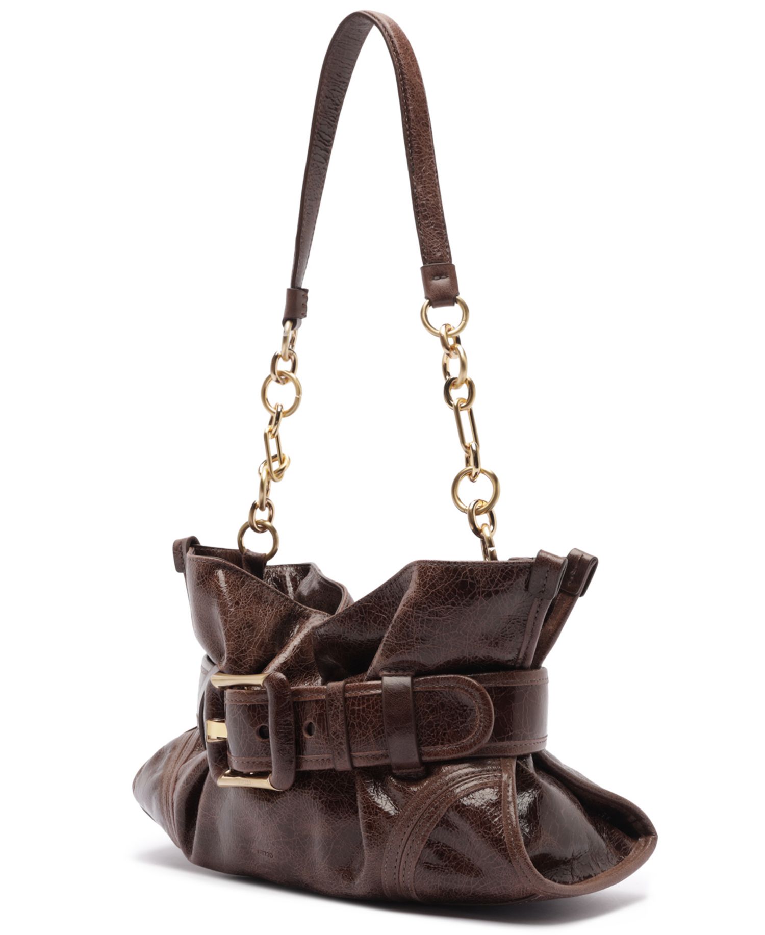 Riley Small Leather Shoulder Handbag