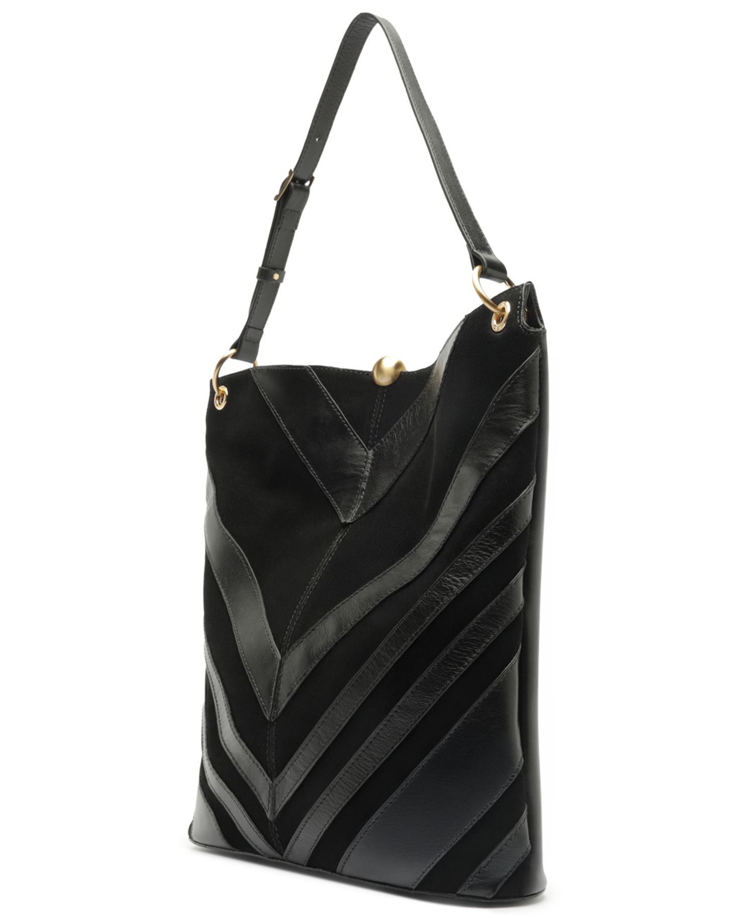 Aurora Large Leather Hobo Handbag