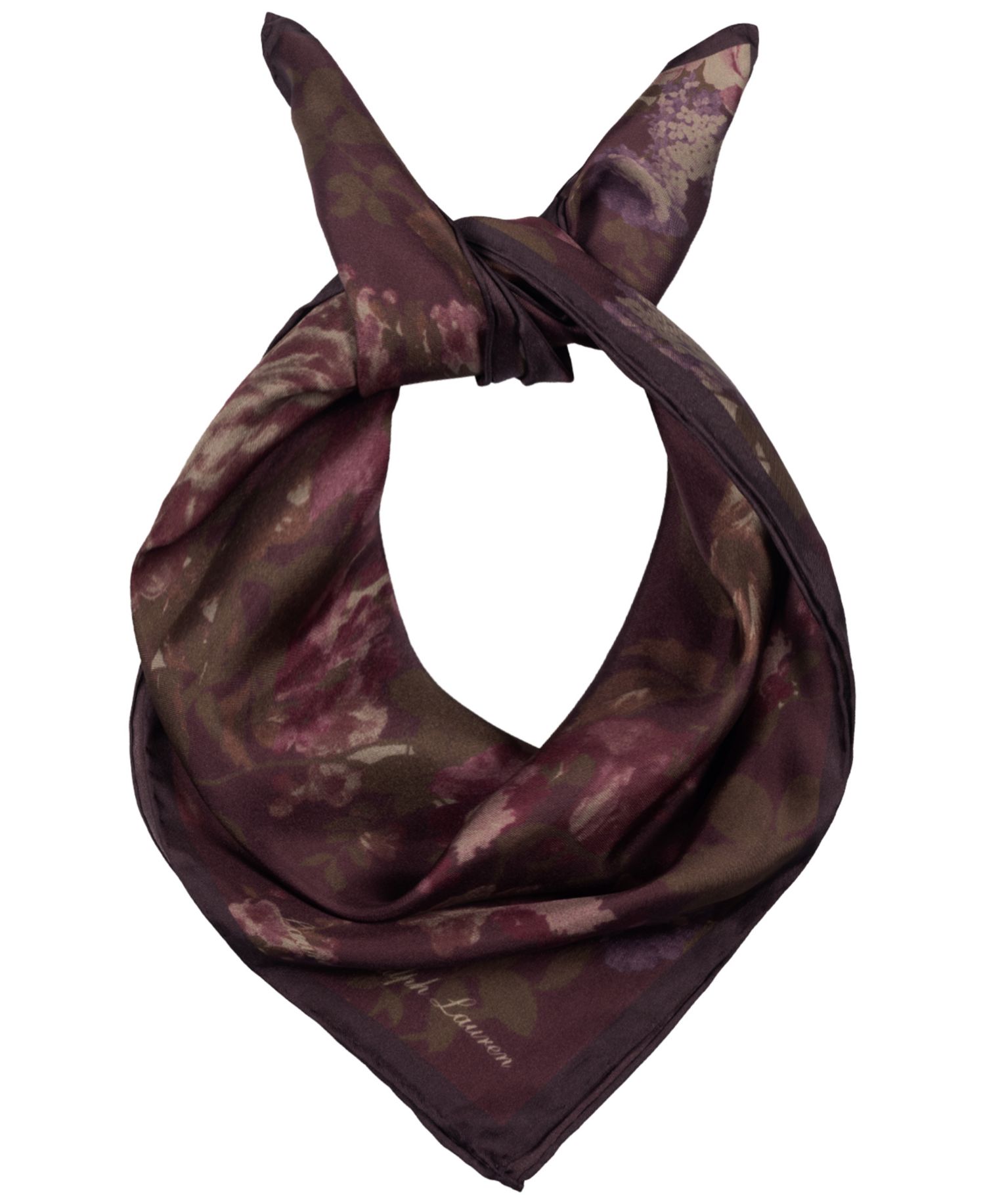 Floral Small Square Scarf