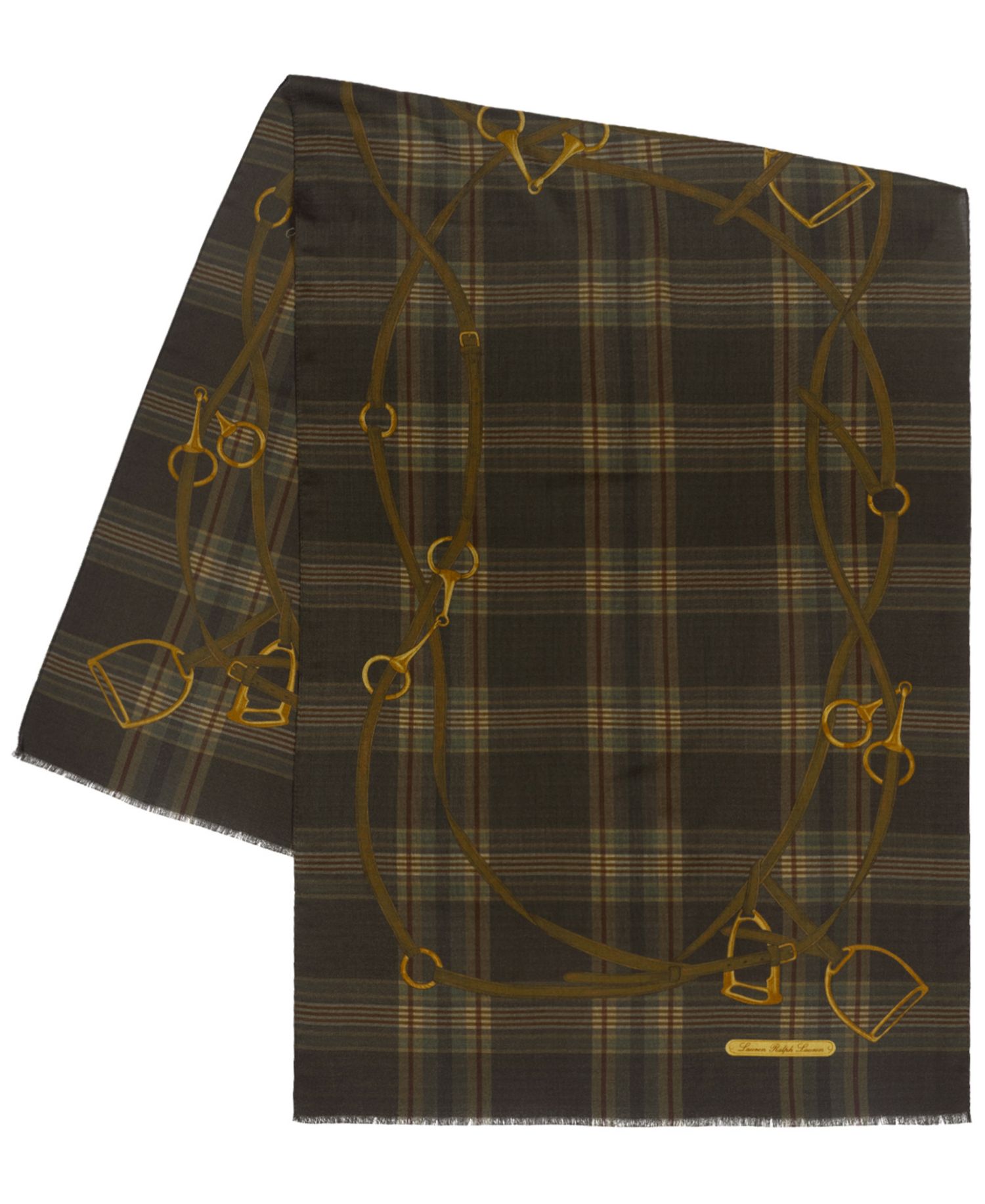 Plaid Belting Wrap