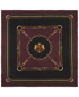 Belting Logo Crest Square Scarf
