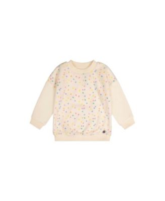 Toddler Girls (2T - 5T) Bi-Material Sweater