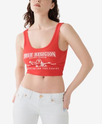 Women's Logo Crop Tank Top