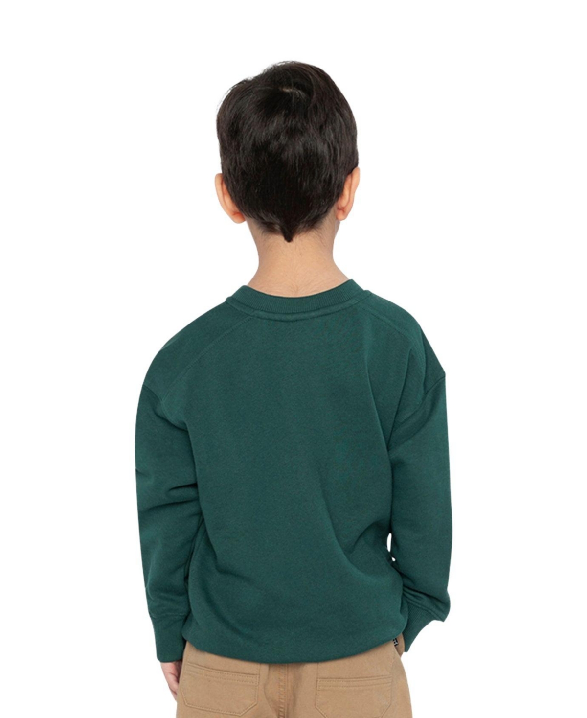 Deux par Little and Big Boy (6 - 12) Fleece Sweatshirt Forest