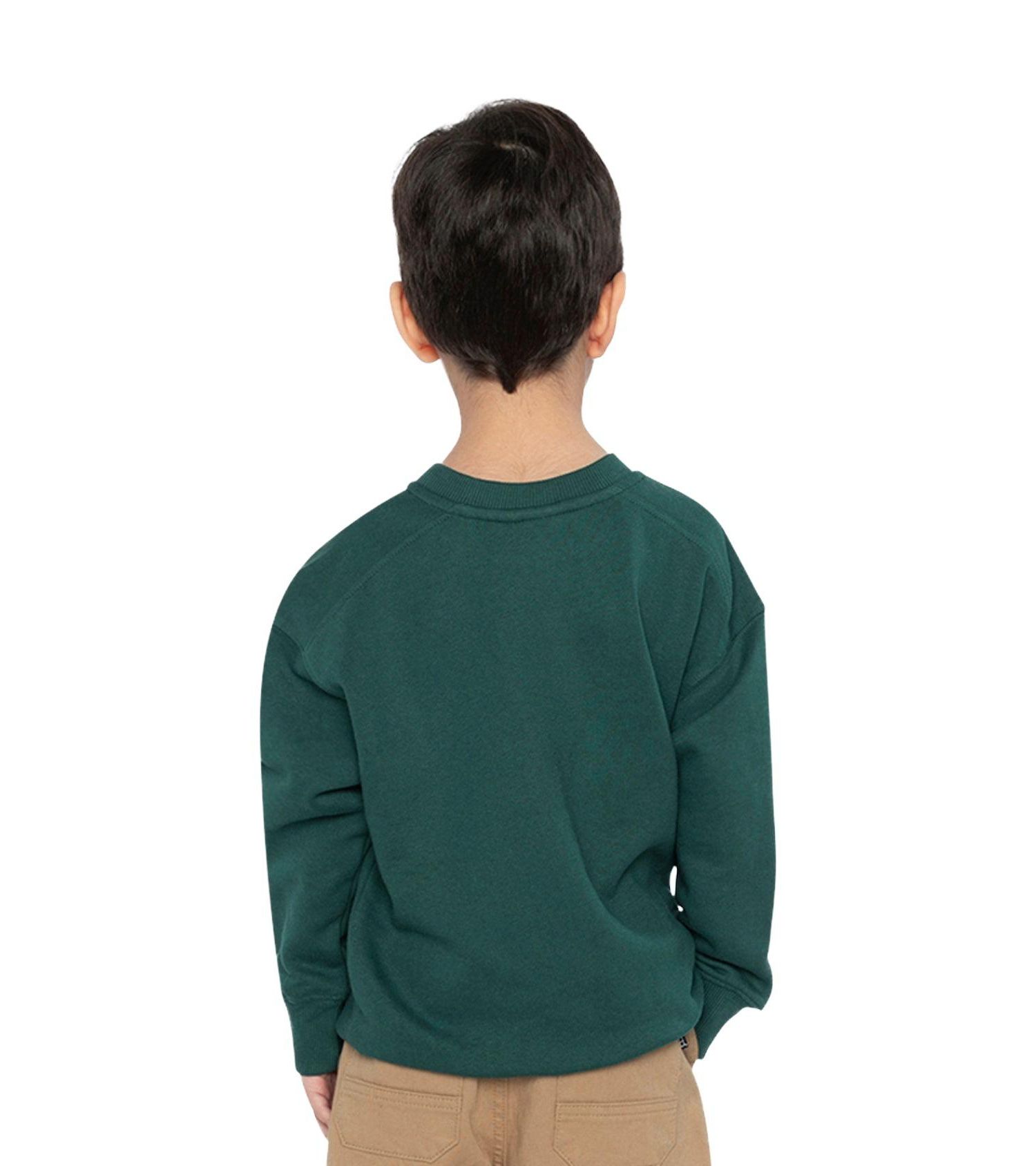 Little and Big Boy (6 - 12) Fleece Sweatshirt Forest