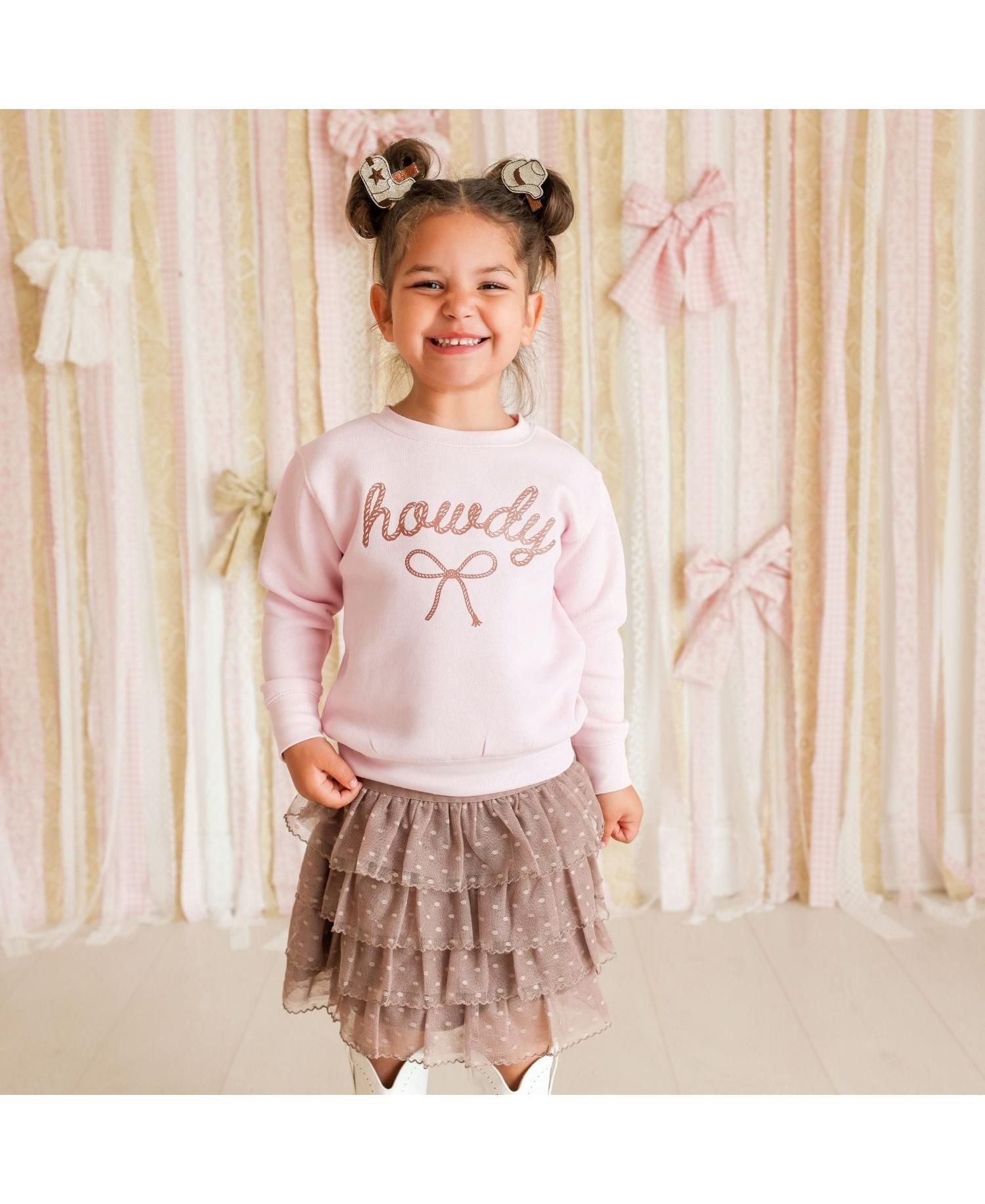 Little Girls (5-8)Howdy Darling Western Sweatshirt