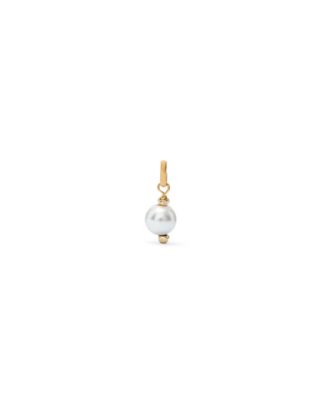 Gold Metal Alloy Cultured PearlCharms