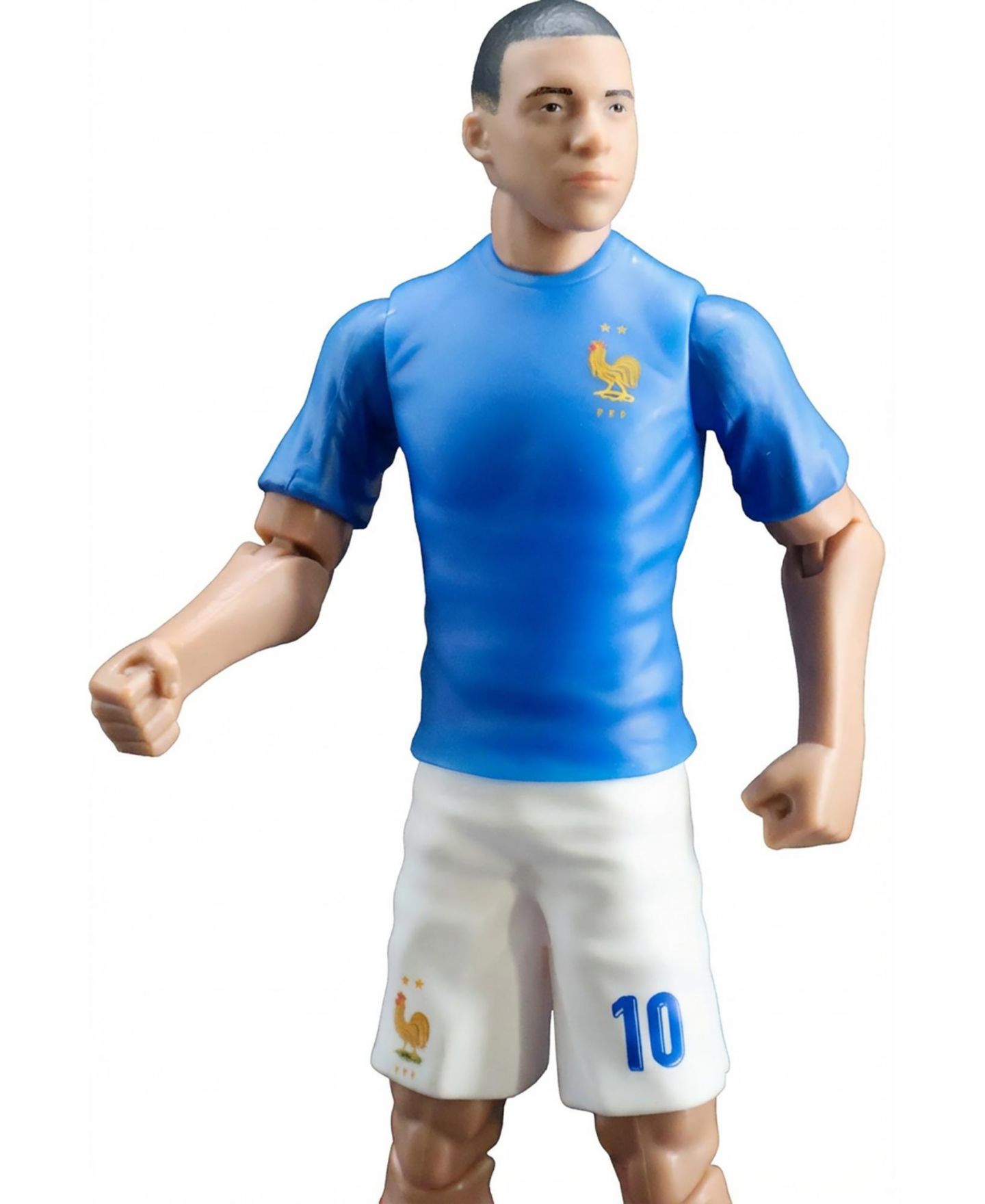 Детская фигурка Banbo Toys Sockers France National Kylian Mbappe 8" Collectible Soccer Action Figure, цвет: Разноцветный — фото 7