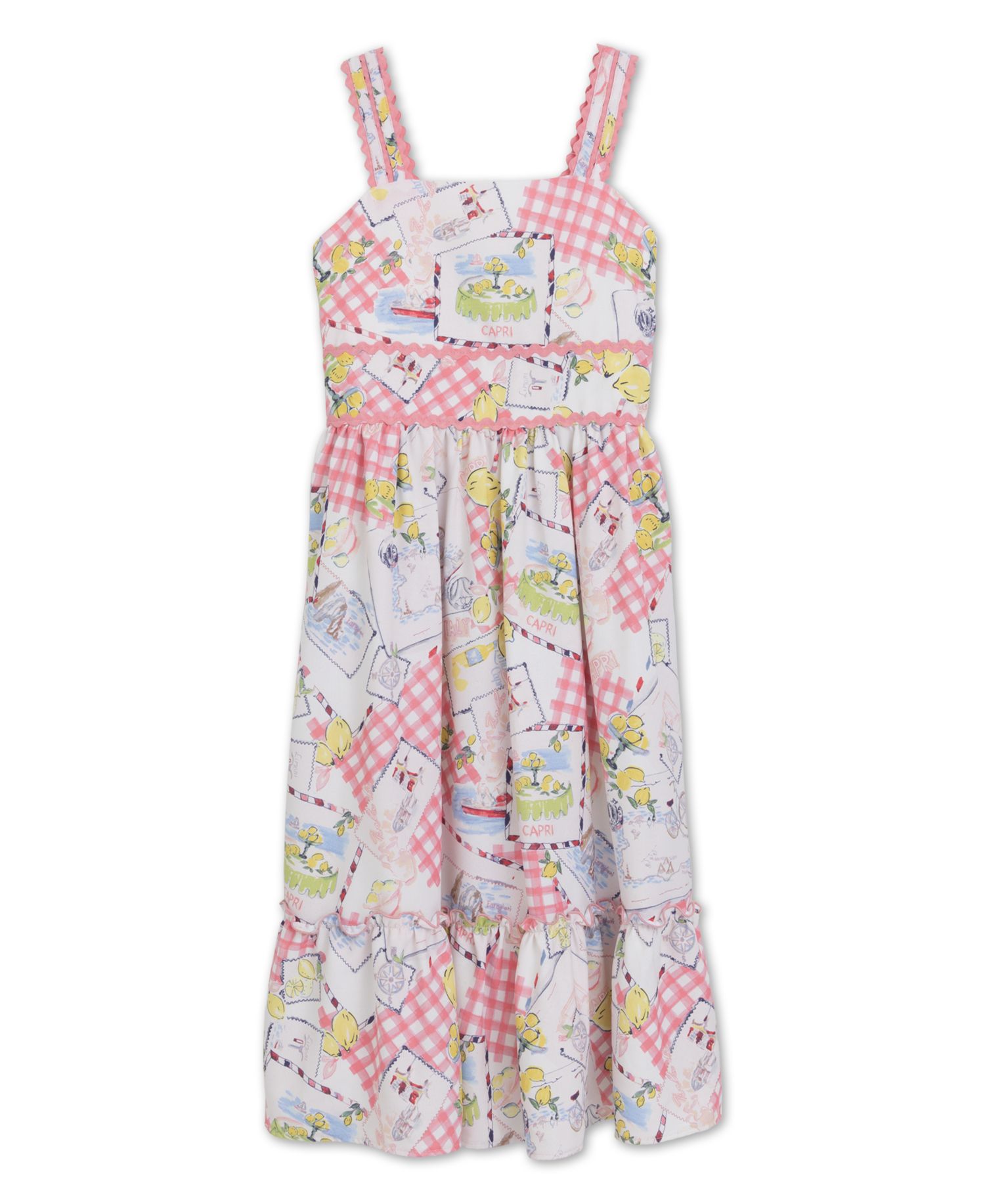 Girls' 7-16 Manual Create Style Sleeveless Dress