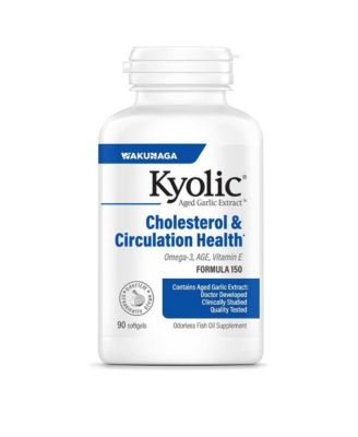Aged Garlic Extract Formula 150, Cholesterol and Circulation Health, 90 softgels