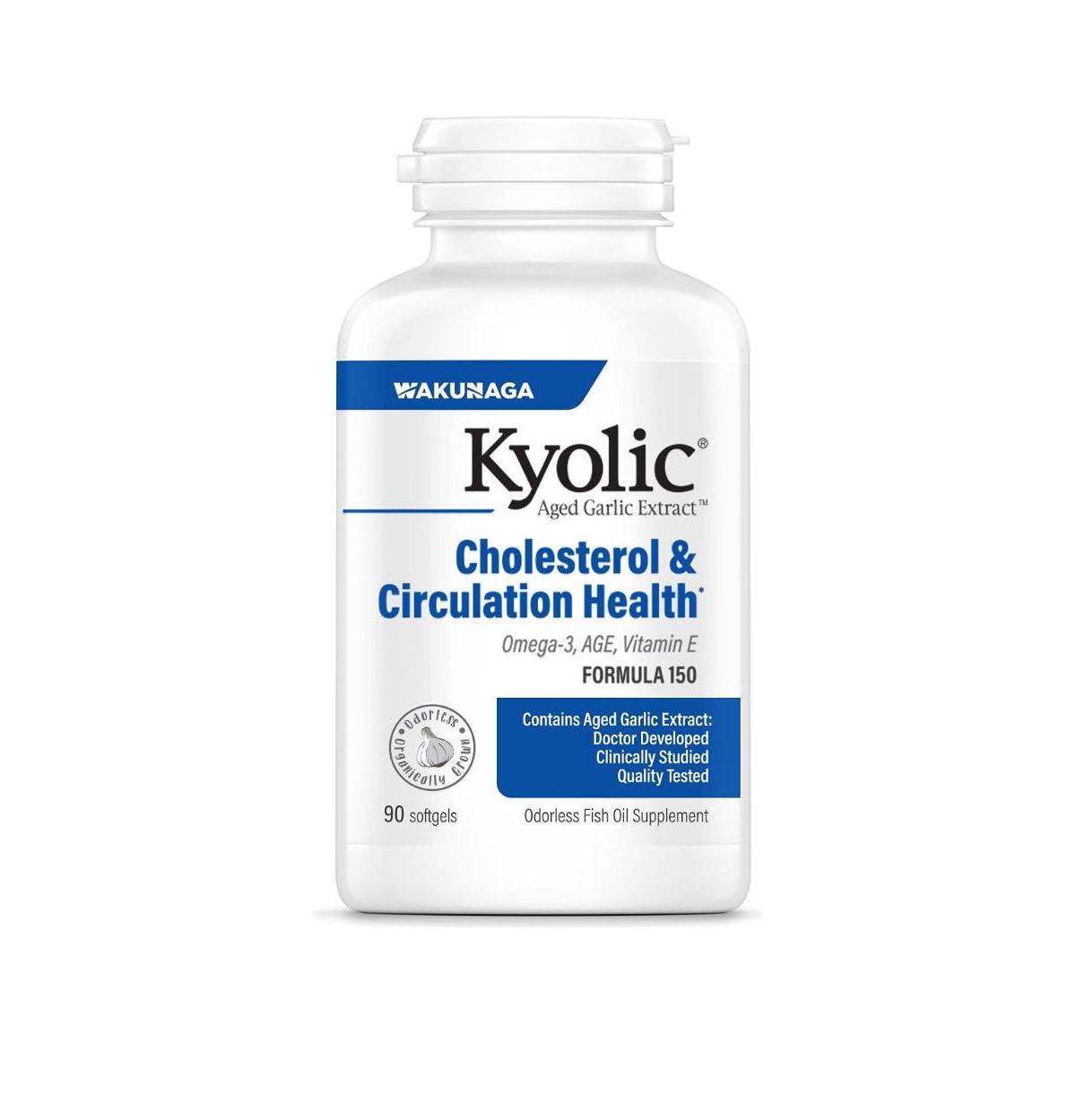 Kyolic Aged Garlic Extract Formula 150, Cholesterol and Circulation Health