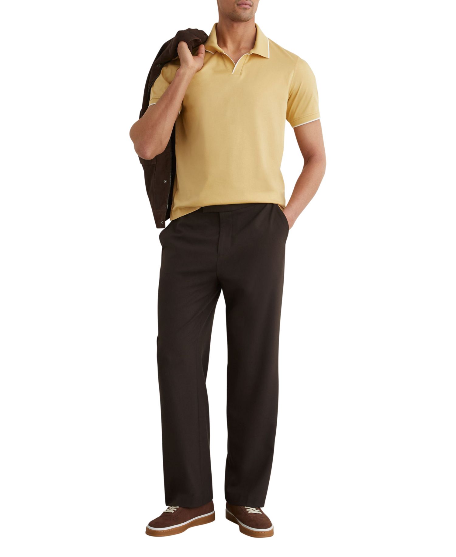 Men's Nico Air-Water Cotton Tipped Polo Shirt