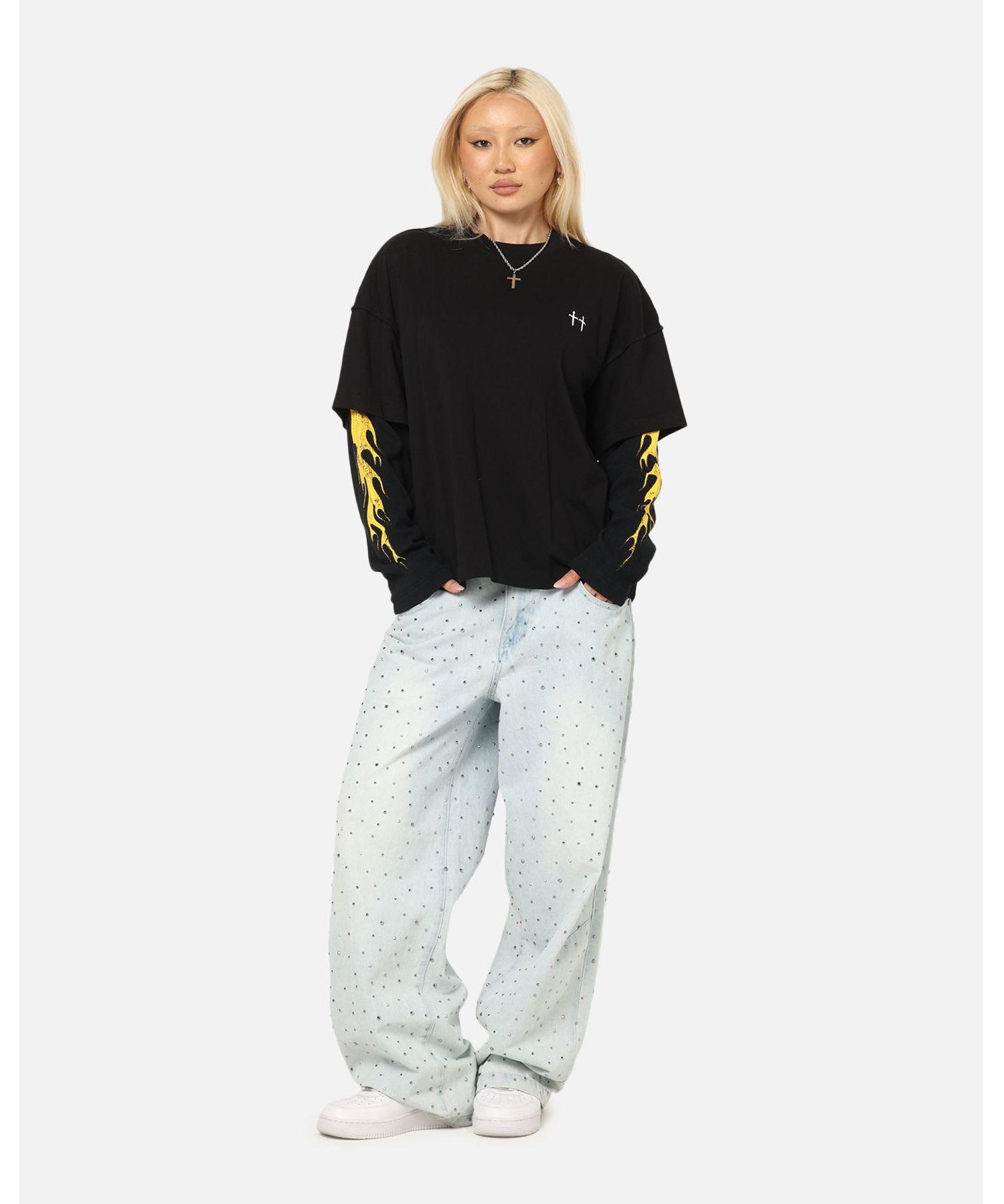Men's La Flame Long Sleeve T-Shirt