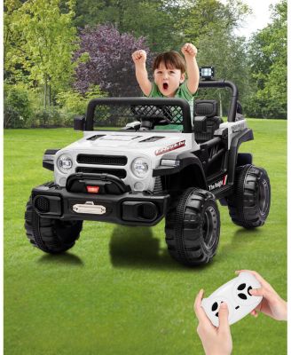 43.3 x 28.3 x 28.3 Inch Kids Electric Ride On Car 12V Battery Powered Car with Remote Control for Outdoor Play