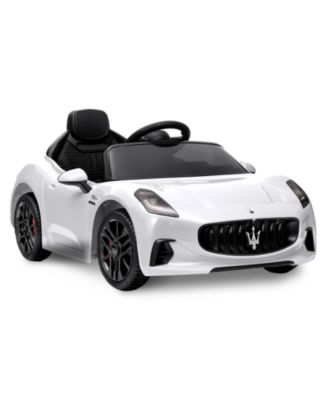 12V Licensed Maserati Ride On Car, Remote Control, LED Light, Spring Suspension, Double Doors