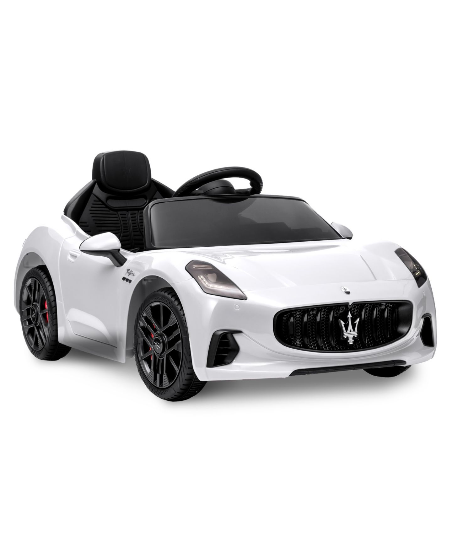 Детская игрушка homfan Maserati Remote Control 1-Seat Ride-On Car, Ages 3-8, цвет: Белый — фото 1