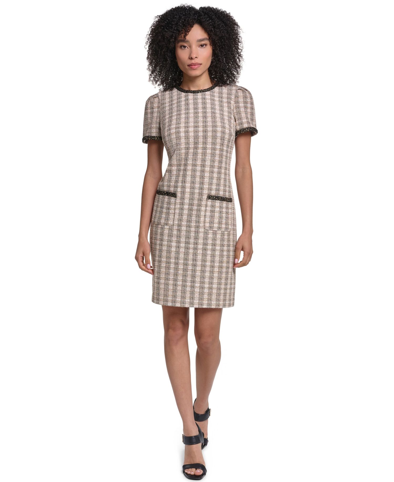 Women's Crewneck Midi Dress