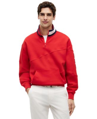 Men's Sailing Quarter-Zip Fleece Jacket