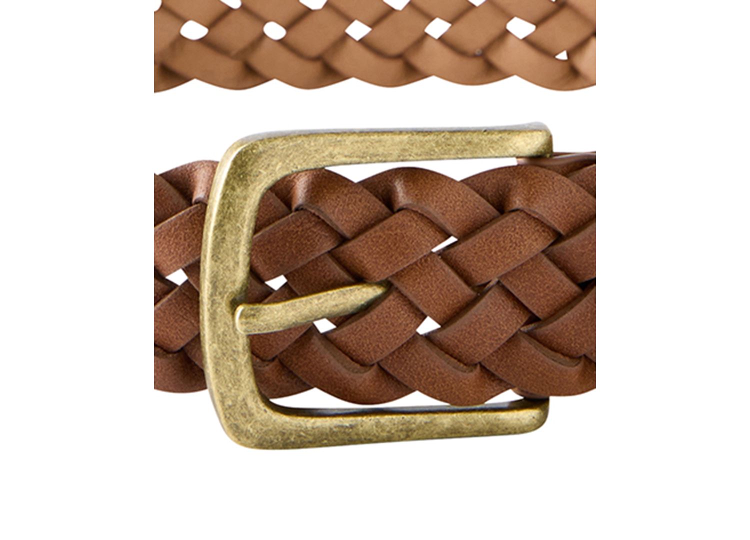 Men's Braided Woven Belt