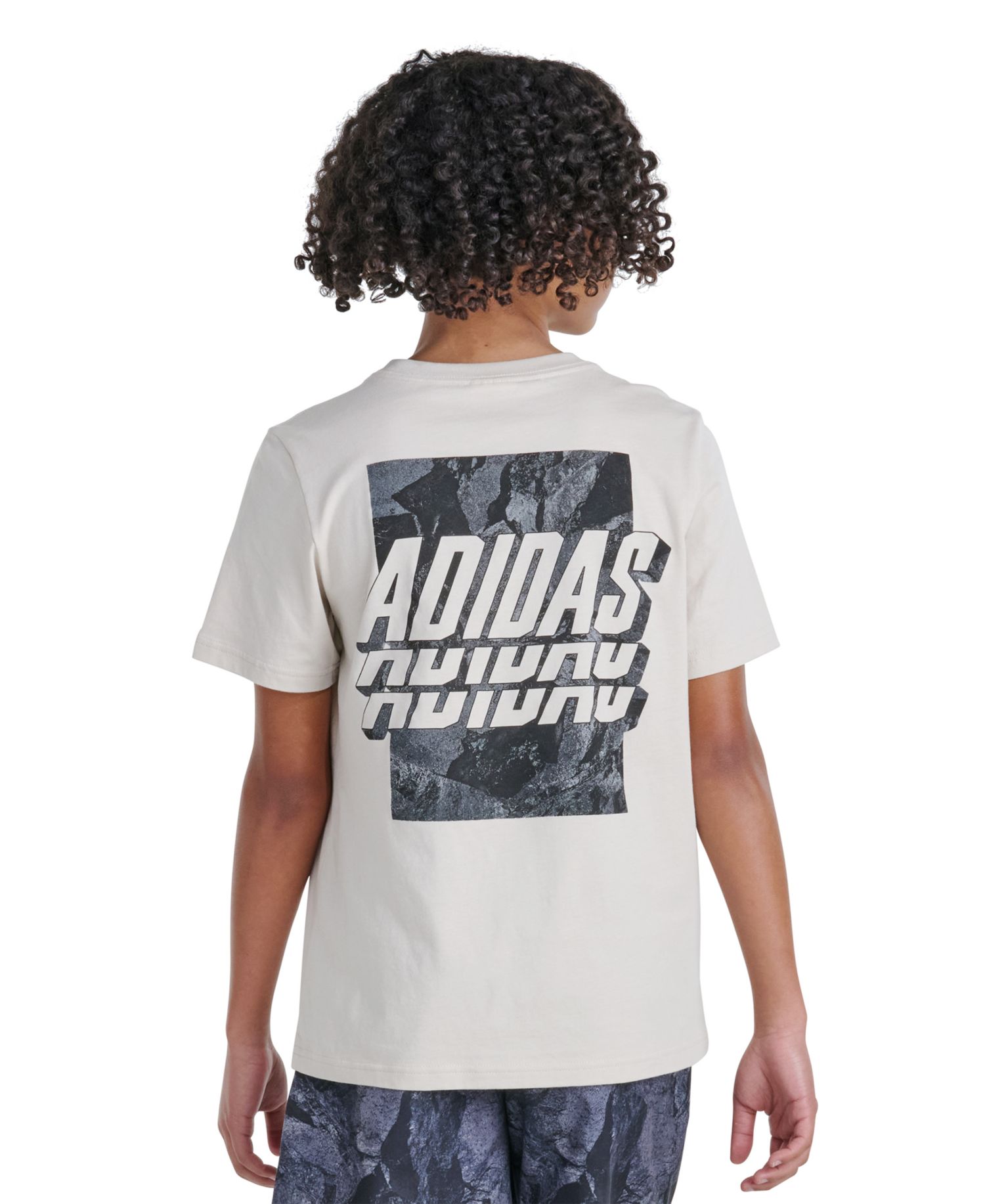 Boys' 8-20 Short-Sleeve Rock Camo Poster T-Shirt