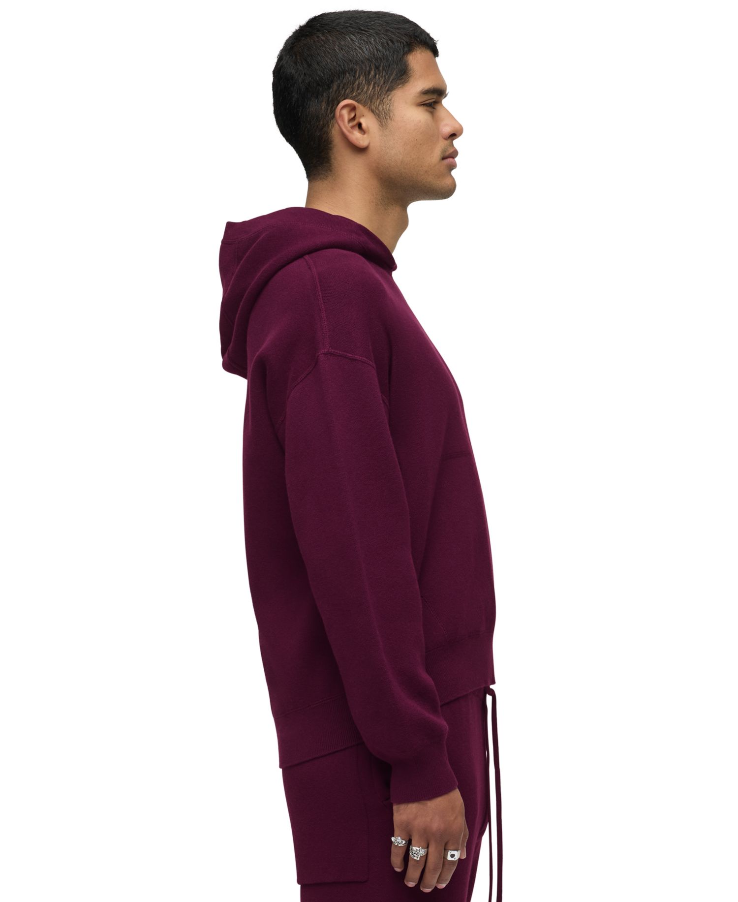 Men's Double Knit Pullover Hoodie