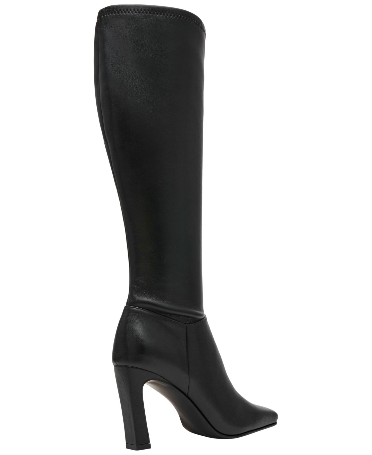Женские ботинки Steve Madden Fior Knee-High Dress Boots, Regular & Wide Calf, цвет: Чёрный гладкий — фото 6