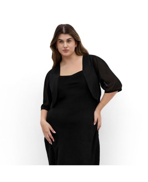 Женские куртки CITY CHIC Women's Chiffon Shrug