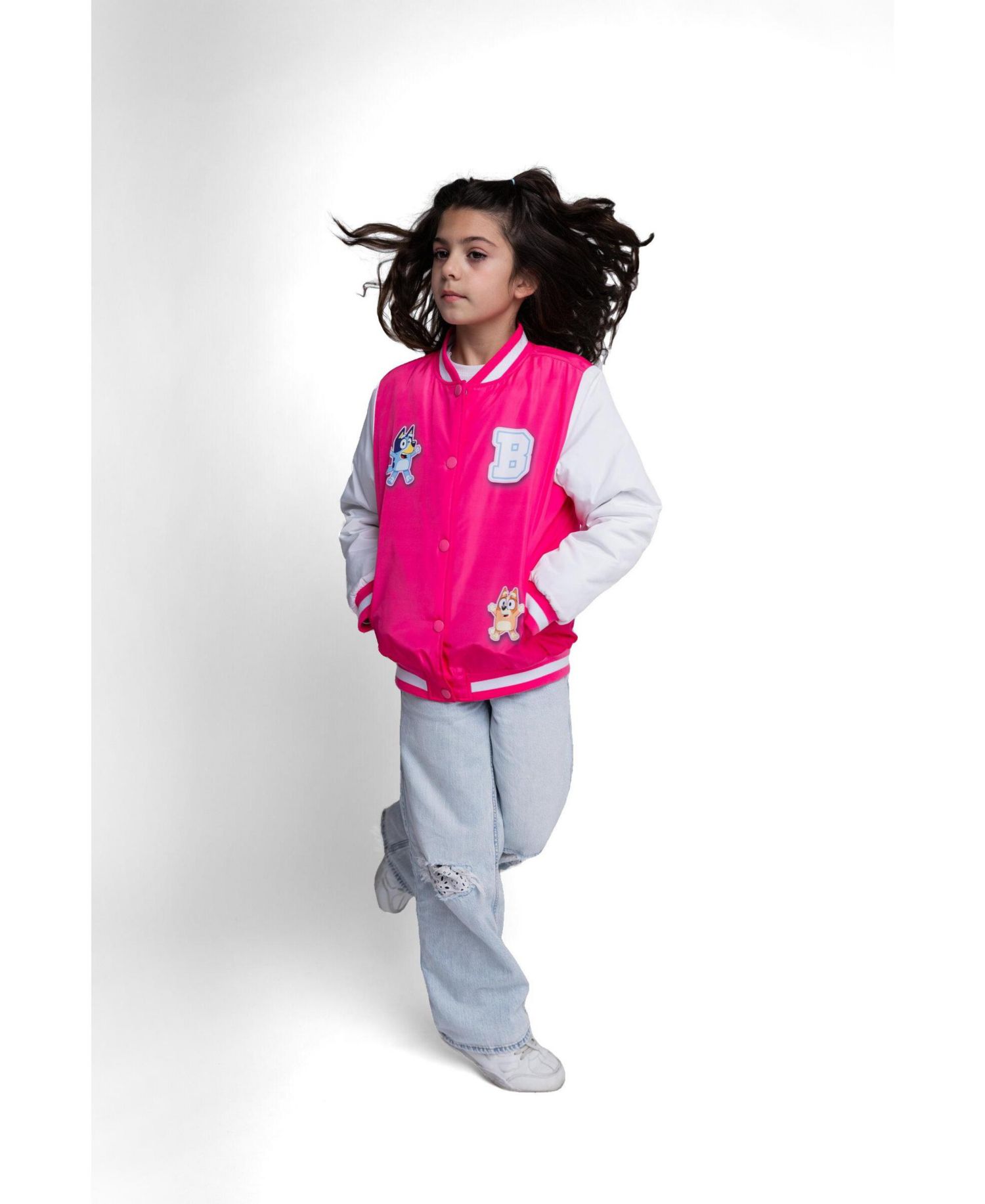 Girl's (5-12) Varsity Bomber Jacket
