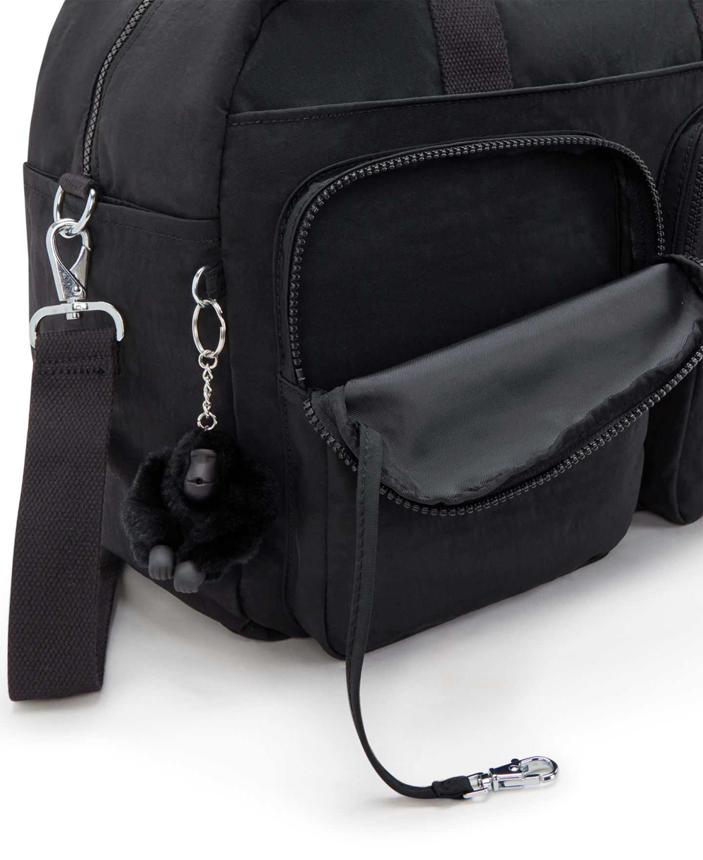 Женская сумка Kipling Defea Extra Large Weekender Duffle, цвет: Чёрный — фото 4